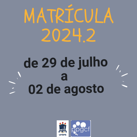 matrícula 2024.3