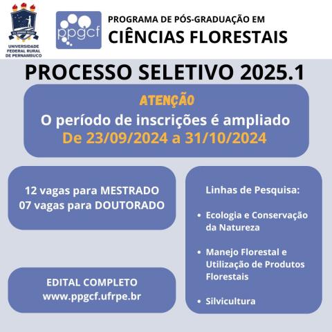 Processo Seletivo 2025.1