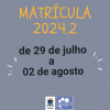 matrícula 2024.3